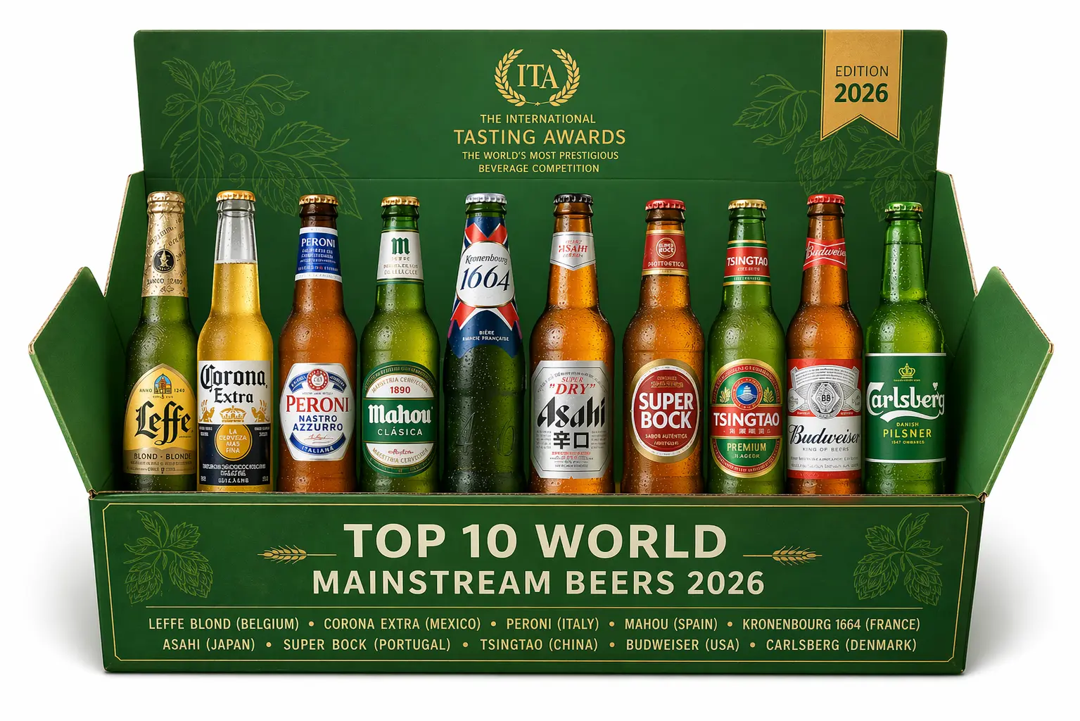 Top 10 World Mainstream Beers 2026
